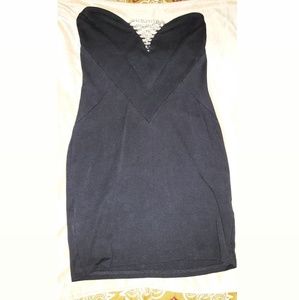 LVL X mini strapless dress